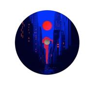 XTINKOPW 1 Pieza NH35 Esfera Klein Blue Series Esfera de 28,5 mm Esfera NH36 Color de la Esfera Compatible con Movimiento NH35/NH36 Piezas de Repuesto for Reloj(NO.5,NO Calendar)