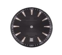 XTINKOPW 1 Reloj Luminoso Verde de 33,3 mm con Esfera estéril, Compatible con Movimientos NH35 y NH36.(D)