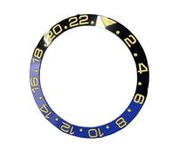 XTINKOPW 1 Unidad de Bisel Reloj con Cuentas Luminosas cerámica 38 mm, Anillo inserción Inclinado for Caja 40 for NH35 NH34, Accesorios for Hombre(20)