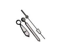 XTINKOPW 3 Accesorios for Reloj NH35 en Dorado. Manecillas Luminosas Plateadas de Color Pistola, compatibles con los Movimientos NH35, NH36, 7S26, 7S36, 4R35 y 4R36.(2)