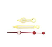 XTINKOPW 3 manecillas de Reloj C3/bgw9, Luminosas, Azules y Verdes, compatibles con NH-35-36, Accesorios for Reloj mecánico de Pulsera, Color Plata, Oro, Oro Rosa y Negro.(5,Fit EAT2824)