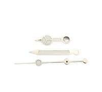 XTINKOPW 3 manecillas de Reloj C3/bgw9, Luminosas, Azules y Verdes, compatibles con NH-35-36, Accesorios for Reloj mecánico de Pulsera, Color Plata, Oro, Oro Rosa y Negro.(15,Fit EAT2824)