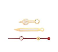 XTINKOPW 3 manecillas de Reloj C3/bgw9, Luminosas, Azules y Verdes, compatibles con NH-35-36, Accesorios for Reloj mecánico de Pulsera, Color Plata, Oro, Oro Rosa y Negro.(6,Fit EAT2824)