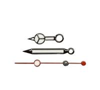 XTINKOPW 3 manecillas de Reloj C3/bgw9, Luminosas, Azules y Verdes, compatibles con NH-35-36, Accesorios for Reloj mecánico de Pulsera, Color Plata, Oro, Oro Rosa y Negro.(11,Fit EAT2824)