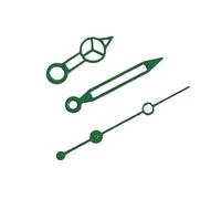 XTINKOPW 3 manecillas de Reloj de Color con Aguja Hueca, sin luminosidad, Accesorios for Relojes, Piezas for Movimiento NH35/NH36/4R/7S(Green)