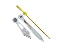 XTINKOPW 3 manecillas NH35 ahuecadas, manecillas Luminosas Verdes C3, Accesorio for Reloj Modificado for Movimiento mecánico NH34, NH35, NH36 y 4R.(N41)