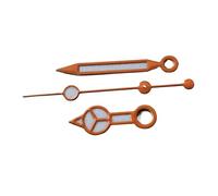 XTINKOPW 3 manecillas NH35 for Reloj, Accesorios, Rojo, Naranja, Azul, Borde Negro, manecillas Blancas, manecillas Verdes Brillantes, compatibles con el Movimiento NH35/36/4R/7S.(4)