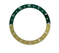 XTINKOPW Bisel de Reloj con combinación de Colores y números arábigos, Insertos de Reloj con Borde Biselado, diámetro Exterior de 38 mm y diámetro Interior de 30,5 mm.(Pack 8)