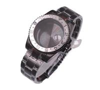 XTINKOPW Caja de Reloj de 40 mm for NH35, NH36, ETA 2824, 2836, PT5000, ST2130, Miyota 8205, 8215, 821A, Movimiento Sub GMT, Caja Negra.(NO.29,Nh35 nh36)