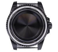XTINKOPW Caja de Reloj de 40 mm for Submariner NH35, NH36, NH38/34, 4R36, ETA2824, Miyota8215, Esfera de 28,5 mm, Color Negro y Plateado.(Color,Miyota 8215)