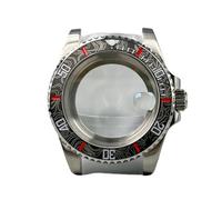 XTINKOPW Caja de Reloj de Acero Inoxidable NH35 de 40 mm con Cristal de Zafiro y Bisel de 120 clics for Movimientos NH34/NH36, Accesorios y Esfera de 28,5 mm.(General Camoufl,Solid Back Cover)