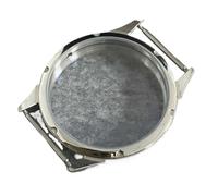 XTINKOPW Caja de Reloj de Acero Inoxidable Pulido de 42 mm for ETA 6497 6498 y Piezas de reparación de Movimiento de Reloj ST3600.(Sliver)