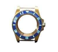 XTINKOPW Caja de Reloj de Oro PVD de 40 mm for Sub Nh35, Nh36, Nh38, 4R36, Movimiento ETA 2824 Miyota 8215, Bisel Luminoso C3 de 28,5 mm.(#M14/24,NH34 35 36 38)