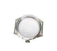 XTINKOPW Caja de Reloj Plateada Mate de 42 mm, de Acero Inoxidable Macizo, for Relojes 6498, 6497, Sea ST3600 y ST3620, Accesorios y Piezas.