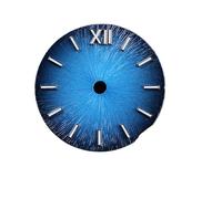 XTINKOPW Esfera de Reloj con Esfera luminiscente Verde, Azul Hielo, 3 y 8 Coronas for Movimientos mecánicos Nh35 Nh36 Nh34, 1 ud(Green2)