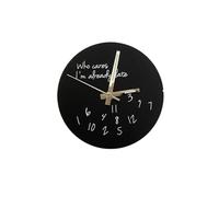 XTINKOPW Esfera de Reloj de 28,5 mm for Movimiento NH35/4R36. ¿A quién le Importa? Ya es Tarde. Registro de Piezas de Reloj. Esfera de Personalidad modificada.(No.15 with Hands)