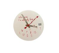 XTINKOPW Esfera de Reloj de 28,5 mm for Movimiento NH35/4R36. ¿A quién le Importa? Ya es Tarde. Registro de Piezas de Reloj. Esfera de Personalidad modificada.(No.12 with Hands)