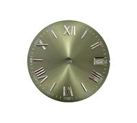 XTINKOPW Esfera de Reloj NH35 de 28,5 mm con números Romanos Negros for NH35/NH36/4R, Movimiento Sunray, Fecha, Ventana, Caja de Reloj for Hombre(A10)