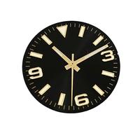 XTINKOPW Esfera/manecillas de Reloj de 28,5 mm con patrón de Sol Luminoso Verde, Esfera modificada con 369 Clavos, Compatible con Movimiento NH35/NH36/4R/7S.(C2)