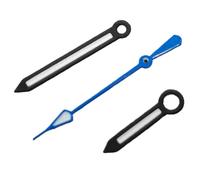 XTINKOPW Juego de manecillas for Reloj 13 * 12 * 8, luminiscentes, Verdes, Plateadas/Negras, for Relojes con Movimiento NH35/NH36/4R/7S(Blue B2)