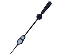 XTINKOPW Reloj NH35 NH36 NH38 7S26 7S36 4R35 4R36, manecillas de un Solo Segundo, Negro, Rosa, Dorado, Azul, Verde, Rojo y Naranja, 1 ud(Black A1)