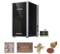 xTool F2 Ultra Marcador e Grabador Láser de Metal MOPA 60W y Diodo 40W Profesional, Máquina de Corte Láser Industrial 15000mm/s, Doble Cámara 48MP, Solo para Usuarios Comerciales
