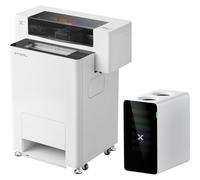 xTool Kit de Impresora DTF con Doble Cabezal Epson I1600, Horno Automático OS1 y Purificador de Aire AP2, Mantenimiento 24/7, Resolución 1800 dpi, Flujo de Trabajo Profesional para Ropa y Textiles