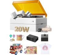 xTool M1 Ultra 20w Kit Base, Base Elevada con Panel de Nido y RA2 Pro