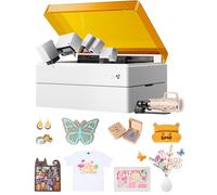 xTool M1 Ultra 4 en 1 con Base Elevadora y Rotatoria: Grabadora Láser 10W, Impresión Inkjet, Corte con Cuchilla, Dibujo con Bolígrafo, Máquina DIY para Manualidades, Compatible con 1000+ Materiales