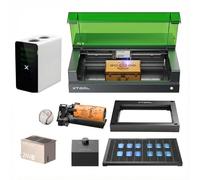 xTool S1 40W Grabador Láser & 1064nm Módulo Láser Infrarrojo & SafetyPro AP2 Purificador