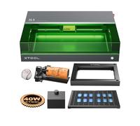 xTool S1 40W Grabadora Láser Básico, RA2 Pro y Riser para Máquina