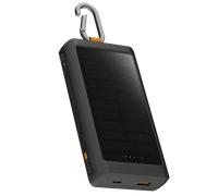 Xtorm 15W Go2 Solar Power Bank 10.000 mAh Incluye panel solar de 1,0 W, lámpara integrada y mosquetón, FastCharge de 15 W
