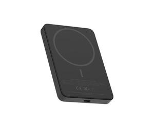 Xtorm Go2 Magnetic Wireless Power Bank 5000 mAh 20 W USB-C PD + Carga magnética 15 W Materiales Premium Ultra Fino Charcoal Black XG2WP051