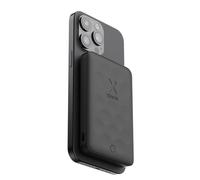 Xtorm Magnetic Wireless Powerbank - 5000mAh Negro, magnética, carga inalámbrica, 1 puerto USB