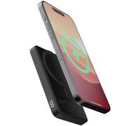 Xtorm Magnetic Wireless Powerbank - 5000mAh Negro, magnética, carga inalámbrica, 1 puerto USB