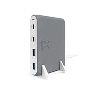Xtorm XT-XPD20 Hub 2 Puertos USB-C Power Delivery 60W + 30W + 2 Puertos USB QC 3.0 Gris