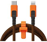 Xtorm Cable Xtreme USB-C a Lightning 1,5 m Negro/Naranja