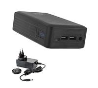 XTPower XT-27000DC-AO-PA Powerbank sin interrupción DC, Adaptador de Corriente Incluido - Batería Externa DC de 5 V a 24 V + USB-C PD + 2 x USB QC3 con 26800 mAh - para Altavoz de Radio fotógrafo