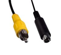 XTPTFABS Conector mini DIN a RCA macho de 8 pines (1,5 m) compatible con YAESU FT-710 FT710 (5,5 pies)