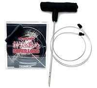 Xtrada IKEJIME Extra Strength Ike Jime: Pico de pez Grande superlargo Ikejime con Dos Cables de Acero Inoxidable (atún, Cola Amarilla, Wahoo) Mango Negro Texturizado Ikejime