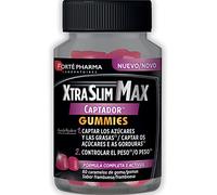 XtraSlim Max Captador Gummies | Con nopal, Kola, cromo y zinc para favorecer el metabolismo de los macronutrientes y el control del peso.