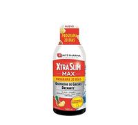 XtraSlim Max es un complemento alimenticio a base de té verde, grosella, mate, reina de los prados, cola y café verde