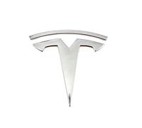 XTRDGHUG Car Decor Sticker, para Tesla Model 3, Estilo de Coche Accesorios, Car Símbolo Sticker, Car Decal/Badge, with Self Adhesive