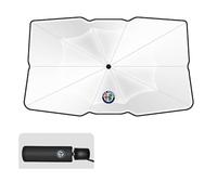 XTRDGHUG Parasol para Parabrisas de Coche Lunas Delanteras Parasol, para Alfa Romeo 159 2005-2011 Interior Accesorios,M