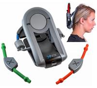 XTREEMNEK Dispositivo de alivio del dolor de cuello para tratar el dolor, fortalecer los músculos, corregir la postura, prevenir lesiones, uso doméstico fácil de transportar | tracción cervical,