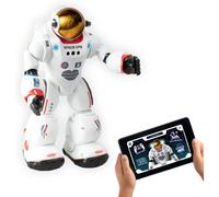 Xtrem Bots - Charlie | Robot Juguete Educativo | Juguetes Niños 5 A 9 Años | App sobre El Sistema Solar para Niños | Robot Inteligente | Robot Programable Niños