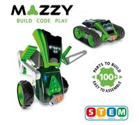 Xtrem Bots Mazzy Robot Juguete | Robot De Construcción 2 en 1 para Niños | Programable y con Sensor Infrarrojos