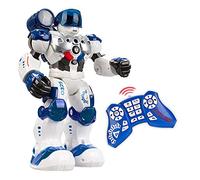 Xtrem Bots Patrol - Robot Juguete Policia | Robot Programable Niños 50 Movimientos | Robots para Niños Inteligente | Función Espía y Sonidos Policía | Regalo Niño 5 Años O Más | Juguetes Niño 5 Años