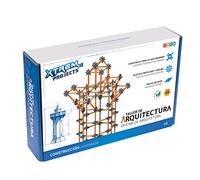 Xtrem Bots- Taller de Arquitectura - Xtrem Projects, Kit, Piezas construccion niños, maquetas Edificios, niño, Juego de Construir, figurar para Montar, Multicolor (World Brands XT380945)