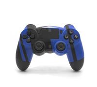 Xtreme Bright Gamepad Joypad Controlador inalámbrico BT para PS4 negro/azul (90466A)
